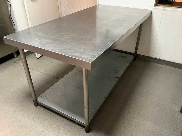 Rvs werktafel - afbeelding 2 van  4