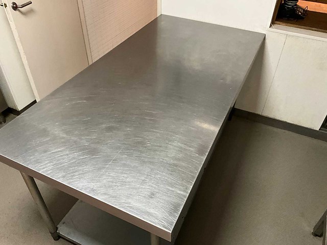 Rvs werktafel - afbeelding 3 van  4