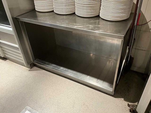 Rvs werktafel - afbeelding 1 van  3