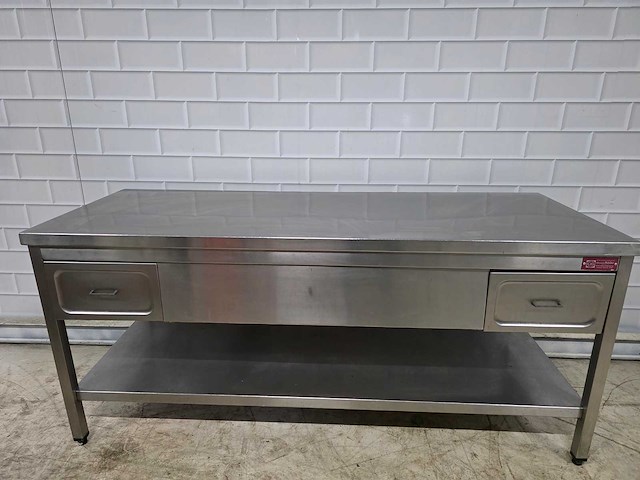 Rvs werktafel - afbeelding 2 van  6