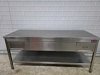 Rvs werktafel - afbeelding 2 van  6