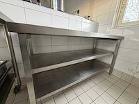 Rvs werktafel - afbeelding 1 van  4
