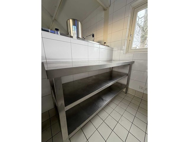 Rvs werktafel - afbeelding 3 van  4