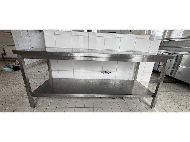 Rvs werktafel - afbeelding 1 van  4