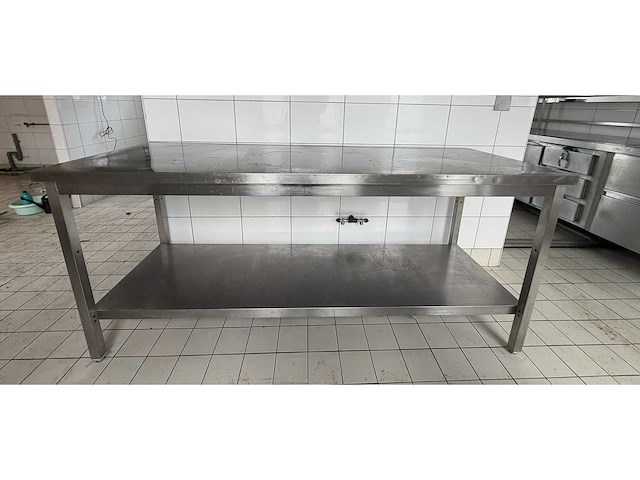 Rvs werktafel - afbeelding 2 van  4