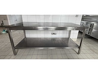 Rvs werktafel - afbeelding 2 van  4