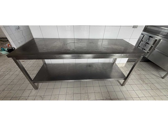 Rvs werktafel - afbeelding 3 van  4