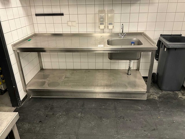 Rvs werktafel - afbeelding 2 van  3