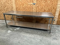 Rvs werktafel - afbeelding 2 van  4