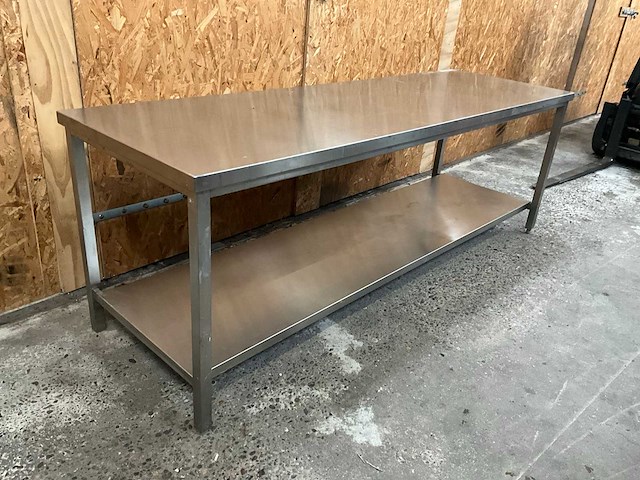 Rvs werktafel - afbeelding 3 van  4