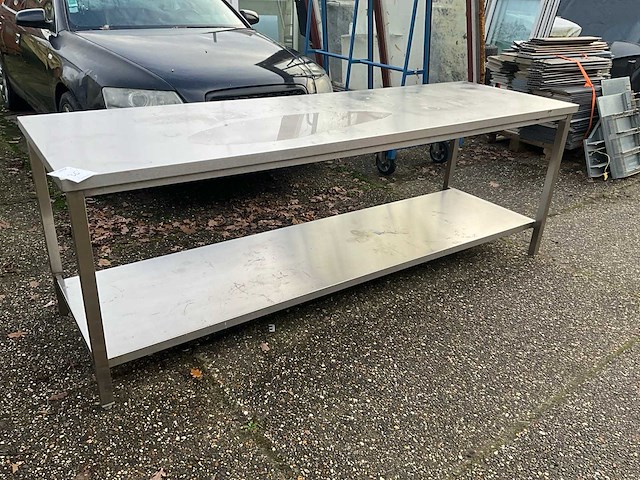 Rvs werktafel - afbeelding 2 van  3