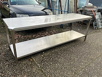Rvs werktafel - afbeelding 2 van  3