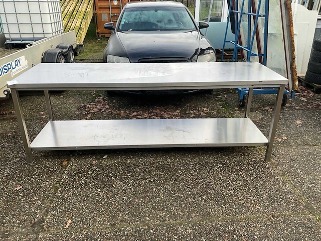 Rvs werktafel - afbeelding 3 van  3