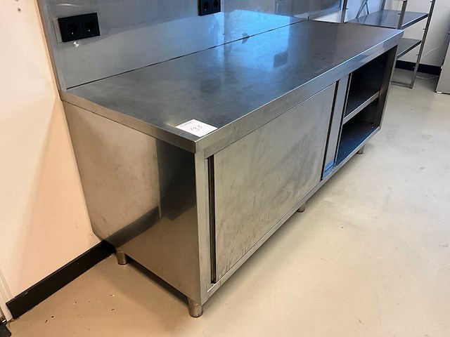 Rvs werktafel - afbeelding 2 van  7