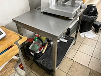 Rvs werktafel - afbeelding 2 van  3
