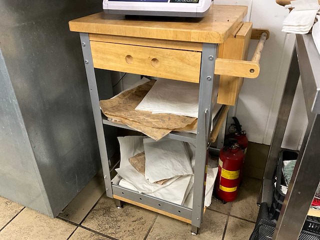 Rvs werktafel - afbeelding 3 van  3