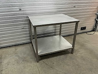 Rvs werktafel - afbeelding 1 van  5