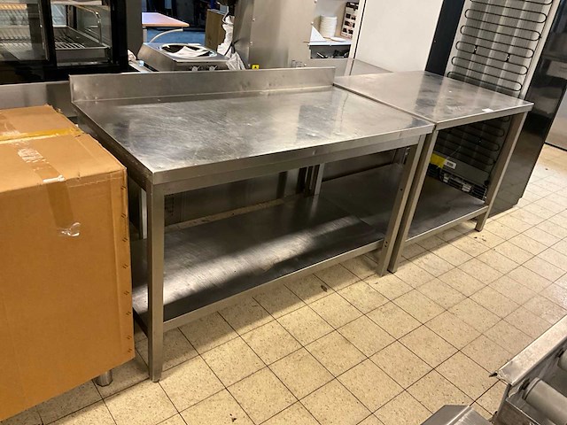Rvs werktafel - afbeelding 1 van  2
