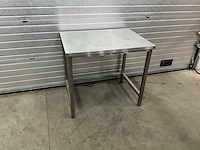 Rvs werktafel - afbeelding 2 van  2
