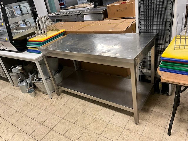 Rvs werktafel - afbeelding 2 van  5