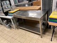 Rvs werktafel - afbeelding 2 van  5