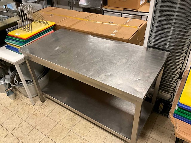 Rvs werktafel - afbeelding 3 van  5