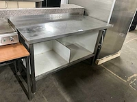 Rvs werktafel