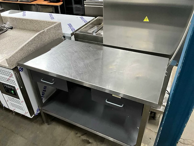 Rvs werktafel - afbeelding 3 van  6