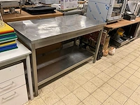 Rvs werktafel - afbeelding 1 van  5