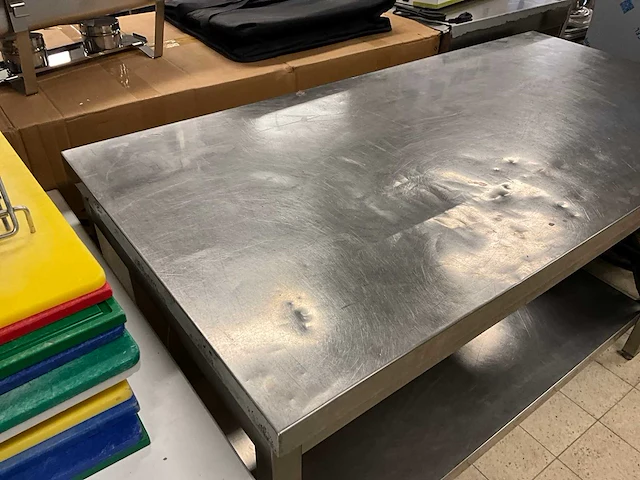 Rvs werktafel - afbeelding 3 van  5