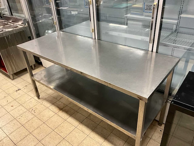 Rvs werktafel - afbeelding 2 van  5