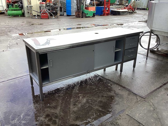 Rvs werktafel - afbeelding 2 van  7