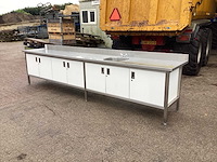 Rvs werktafel - afbeelding 1 van  6