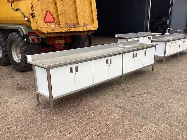 Rvs werktafel - afbeelding 2 van  6