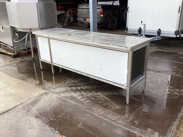 Rvs werktafel - afbeelding 3 van  7