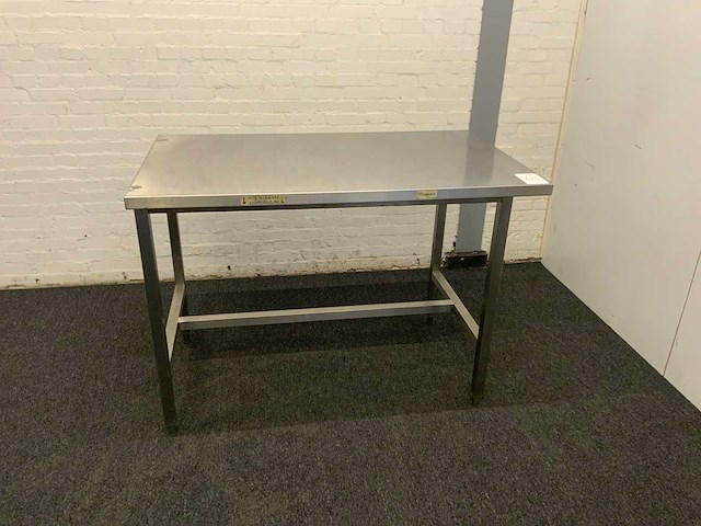 Rvs werktafel - afbeelding 1 van  5