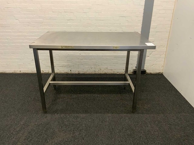 Rvs werktafel - afbeelding 3 van  5