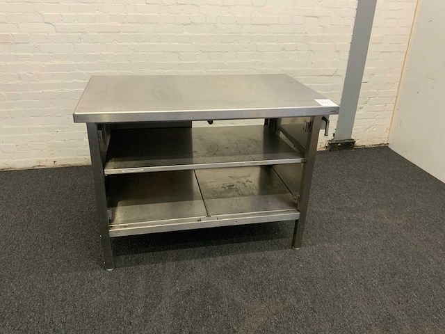 Rvs werktafel - afbeelding 1 van  8
