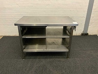 Rvs werktafel - afbeelding 3 van  8