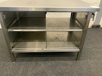 Rvs werktafel - afbeelding 7 van  8