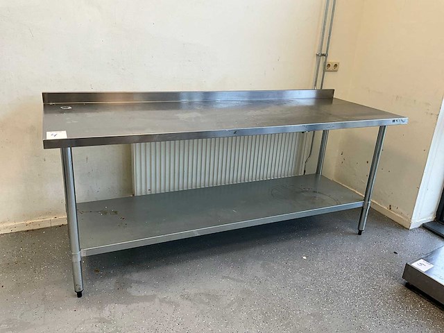 Rvs werktafel - afbeelding 1 van  5