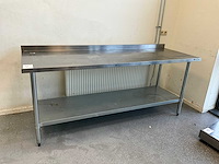 Rvs werktafel