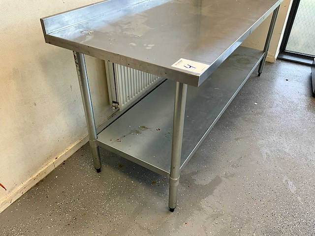 Rvs werktafel - afbeelding 3 van  5