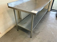 Rvs werktafel - afbeelding 3 van  5
