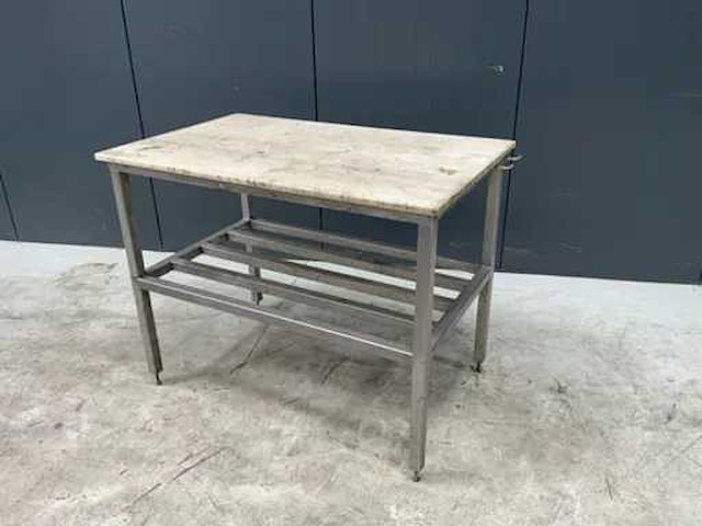Rvs werktafel - afbeelding 2 van  3