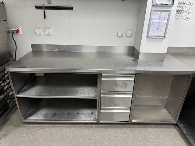 Rvs werktafel - afbeelding 2 van  6