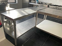 Rvs werktafel