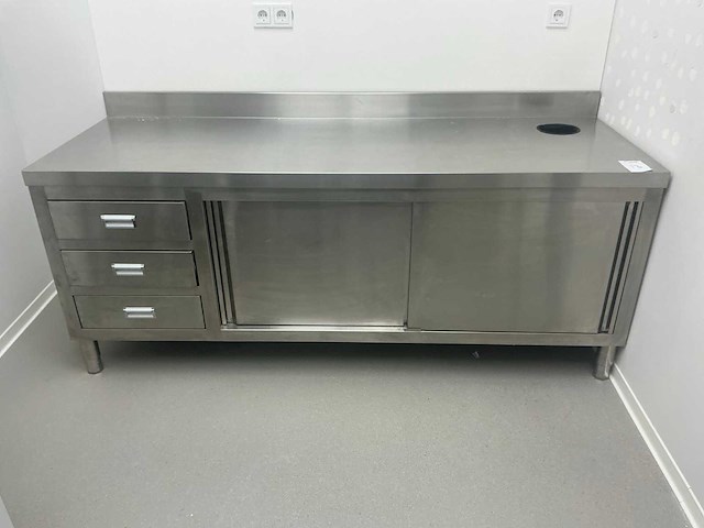 Rvs werktafel - afbeelding 1 van  4