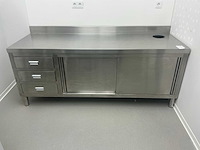 Rvs werktafel - afbeelding 1 van  4