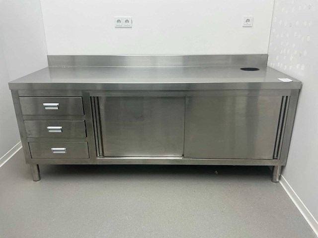 Rvs werktafel - afbeelding 2 van  4